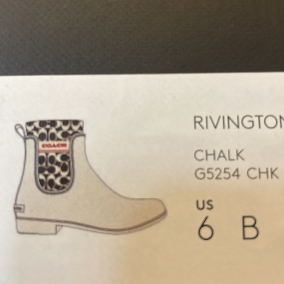 Coach rivington rain boots‎ - Picture 5 of 5